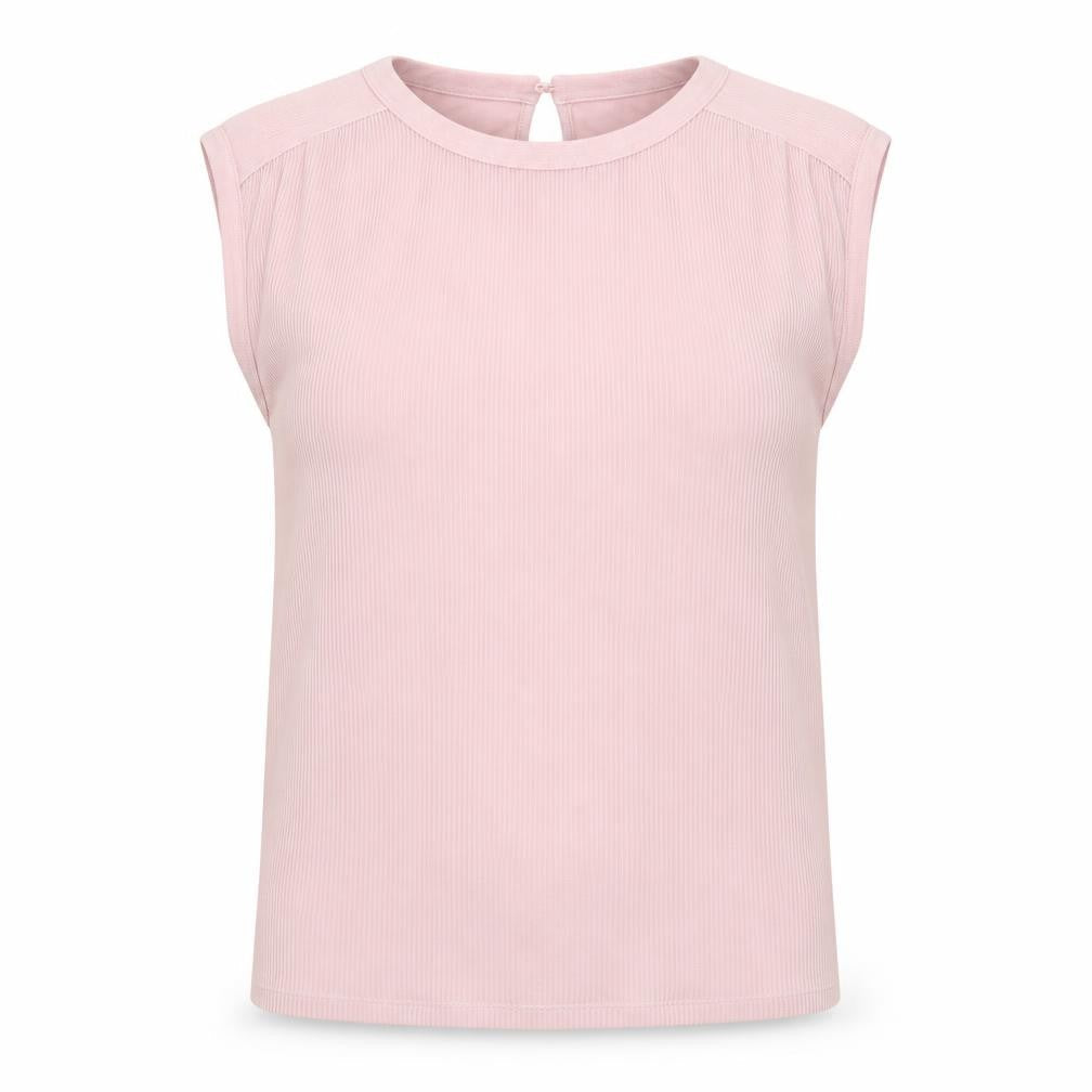 Marks & Spencer Womens Pink Sleeveless Blouse Size 14