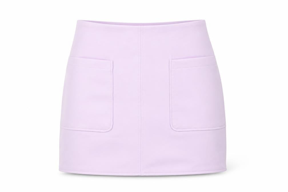 Dunnes Women’s Lilac Short Stretch Pencil Skirt Size 10