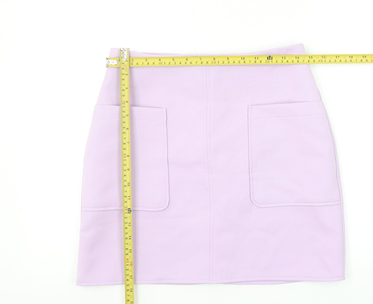 Dunnes Women’s Lilac Short Stretch Pencil Skirt Size 10