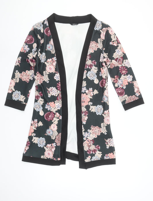 Splash Women’s Multicoloured Floral Kimono Blouse Size 12