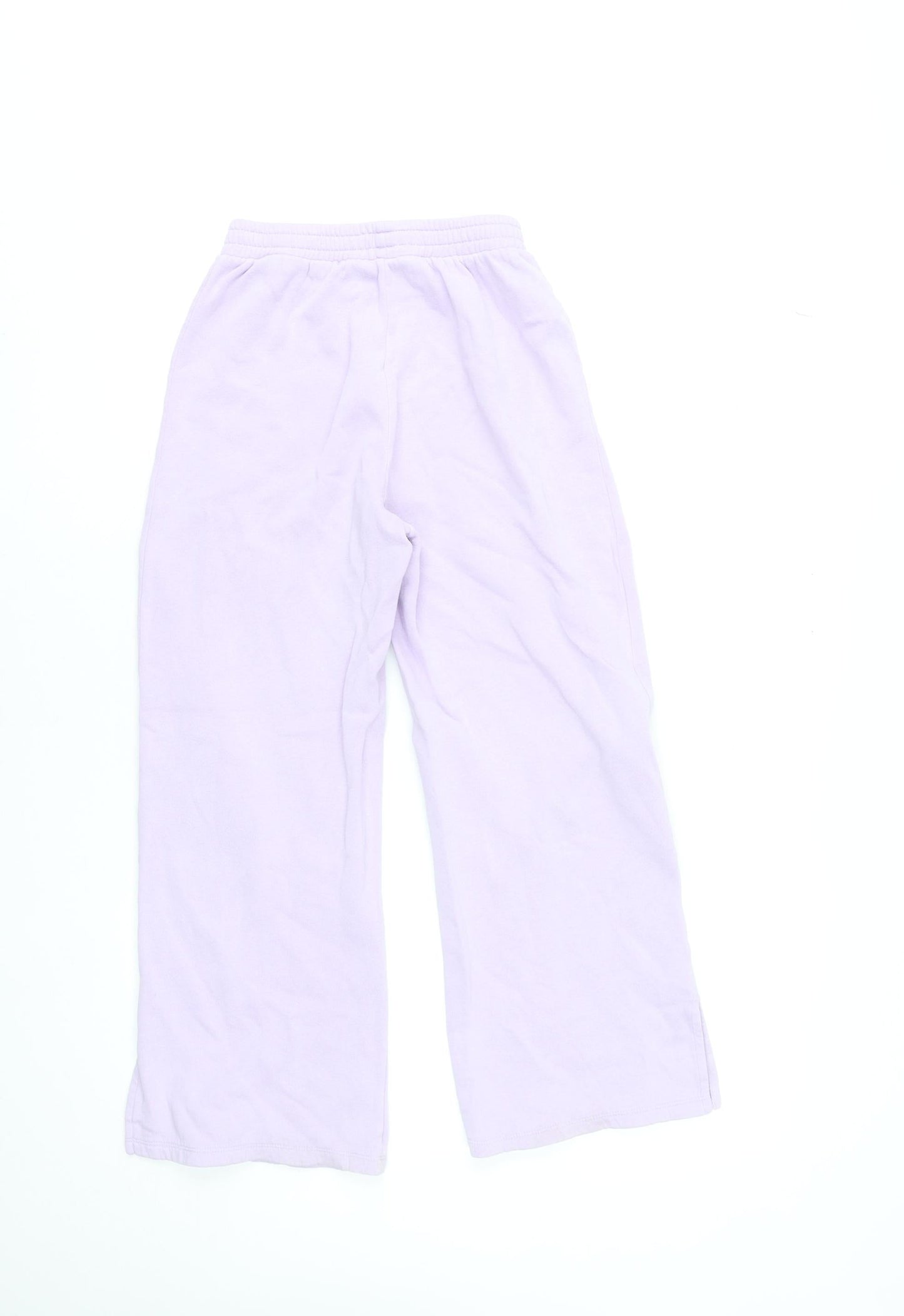 H&M Girls Lilac Star Wars Mandalorian Sweatpants 10-11 Years Cotton Blend