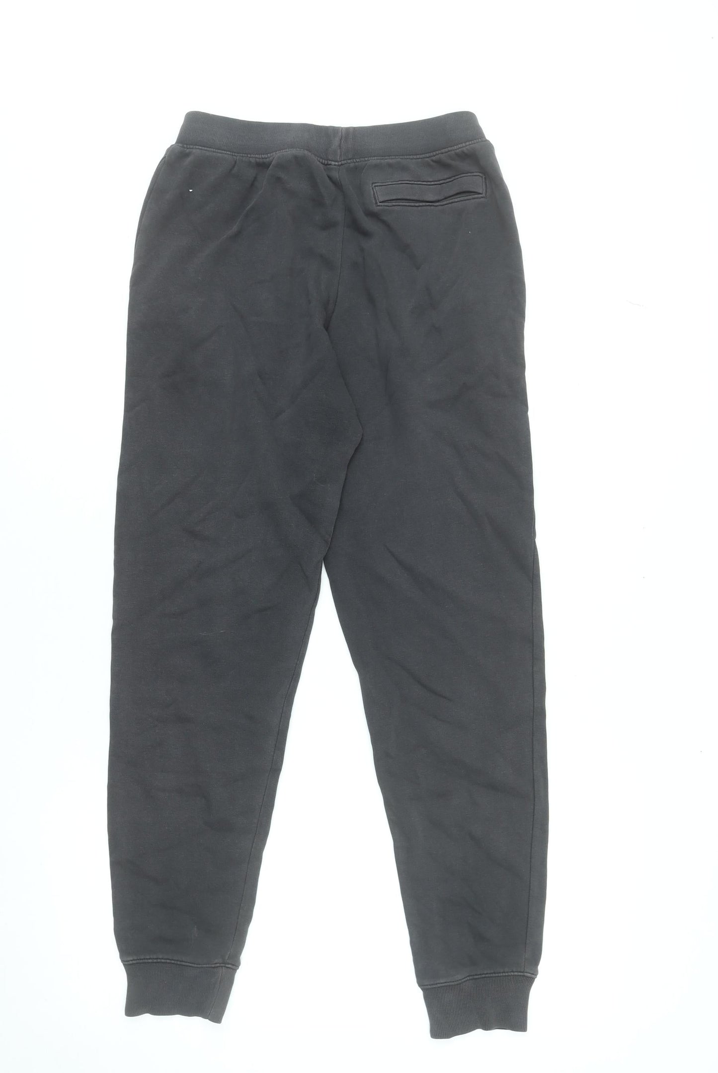 Under Armour Boys Black Fleece Jogger Trousers Size L Comfortable Activewear