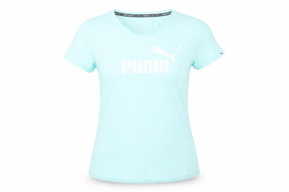 Puma Women's Blue XS Slim Fit Sports T-Shirt