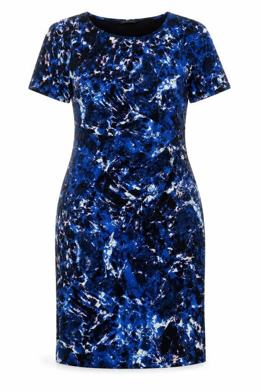 Marks & Spencer Women’s Blue Ruched Sheath Dress Size 12