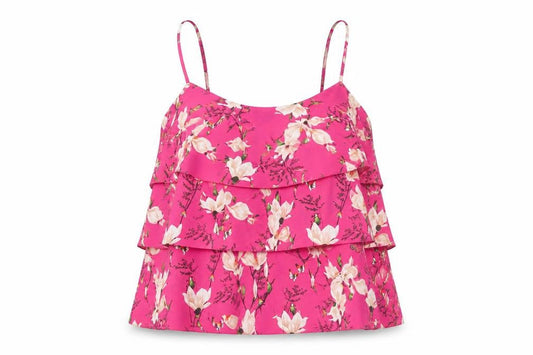 Oasis Women’s Pink Floral Camisole Tank Top Size 8