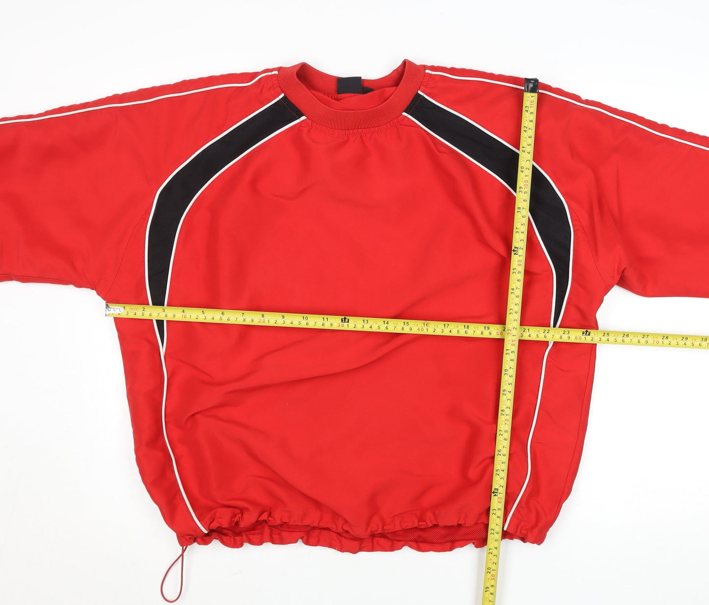 Finden Hales Women’s Red Crew Neck Sports Pullover Jumper Size S