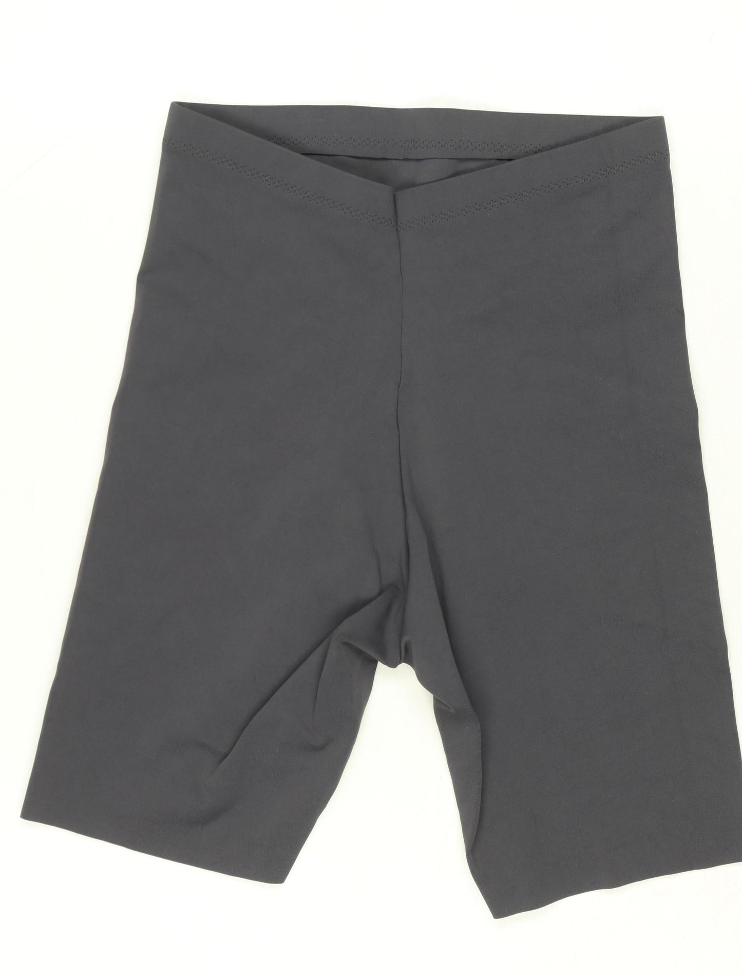 ATIR Womens Black Biker Activewear Shorts Size S Stretch Slim Fit