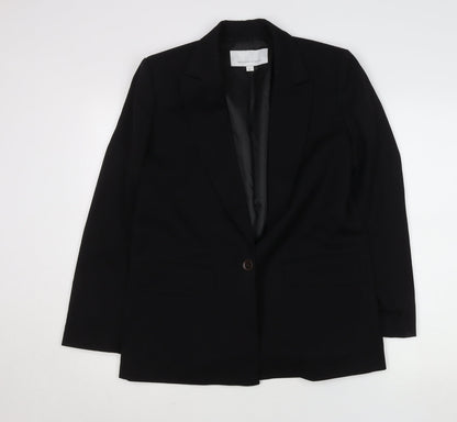 Exclusive by George Women's Black Blazer Jacket Size 12 Regular Fit