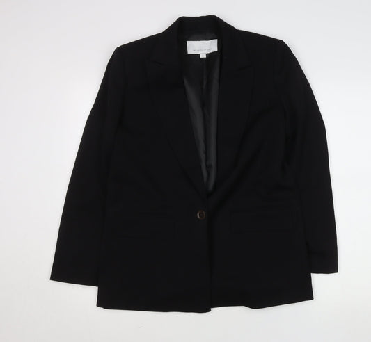 Exclusive by George Women's Black Blazer Jacket Size 12 Regular Fit