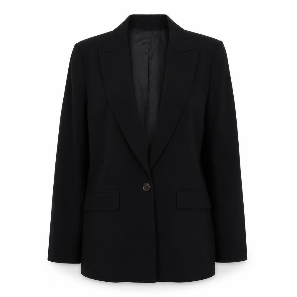 Exclusive by George Women's Black Blazer Jacket Size 12 Regular Fit