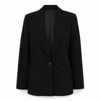 Exclusive by George Women's Black Blazer Jacket Size 12 Regular Fit