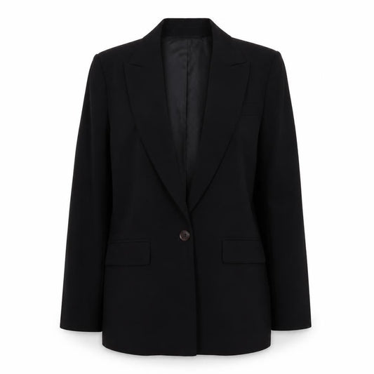 Exclusive by George Women's Black Blazer Jacket Size 12 Regular Fit