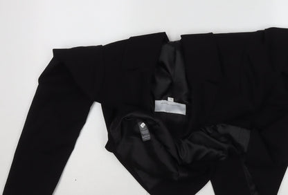 Exclusive by George Women's Black Blazer Jacket Size 12 Regular Fit