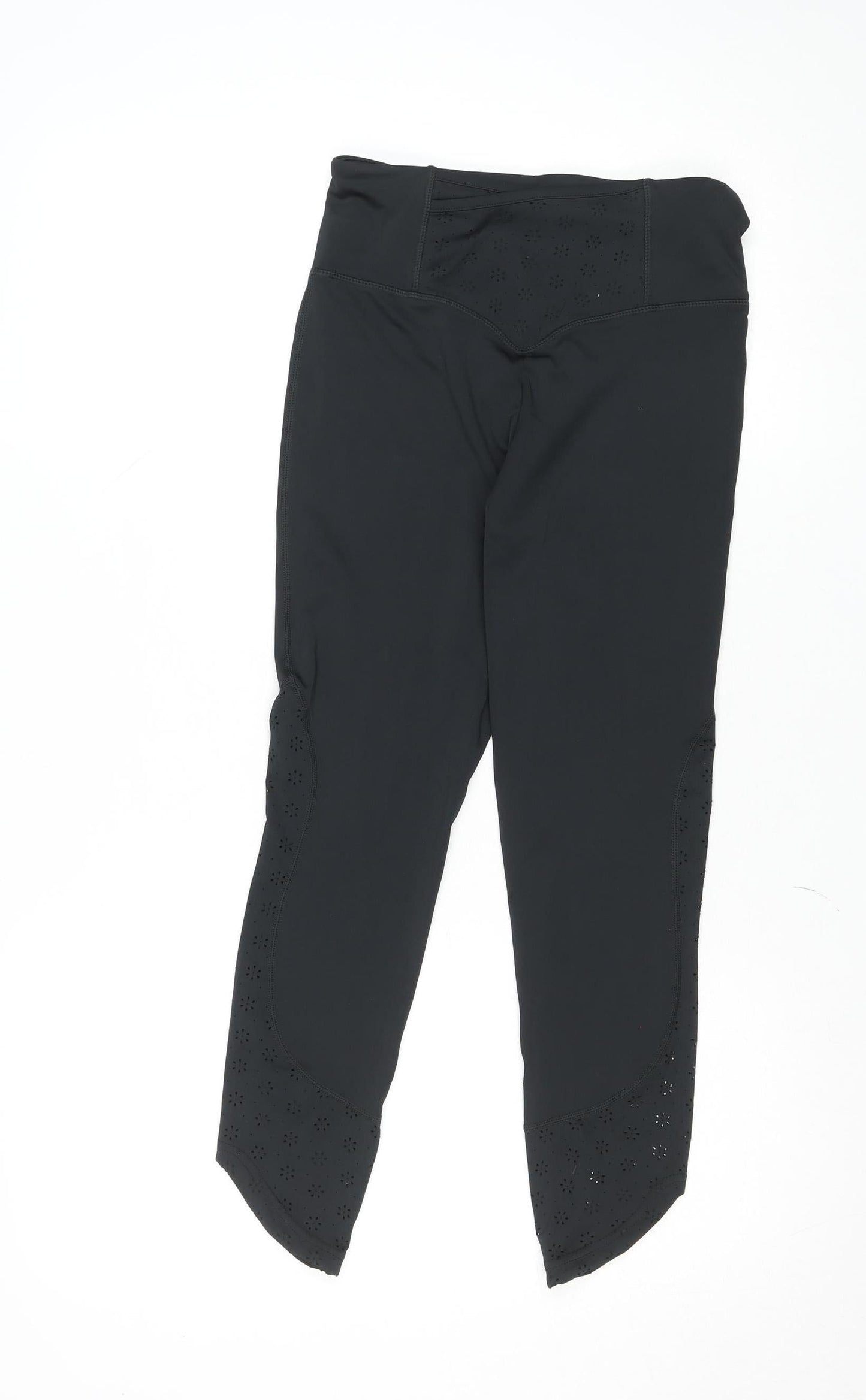 Dunnes Stores Women's Black Capri Leggings Small Performance Sport