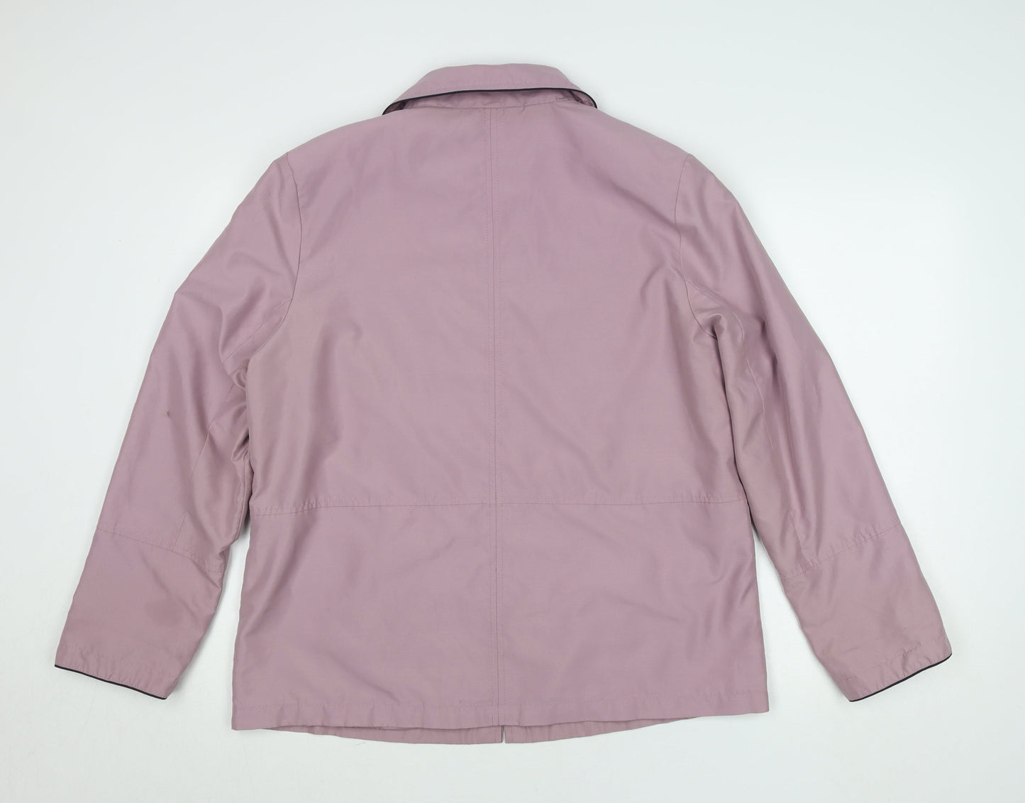 First Avenue Womens Pink Polyester Zip Jacket UK 16