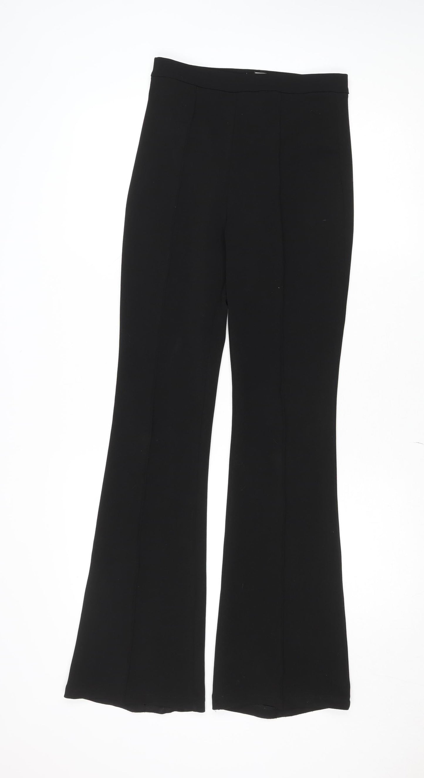 IVYI Womens Black Straight Leg Dress Pants Size S