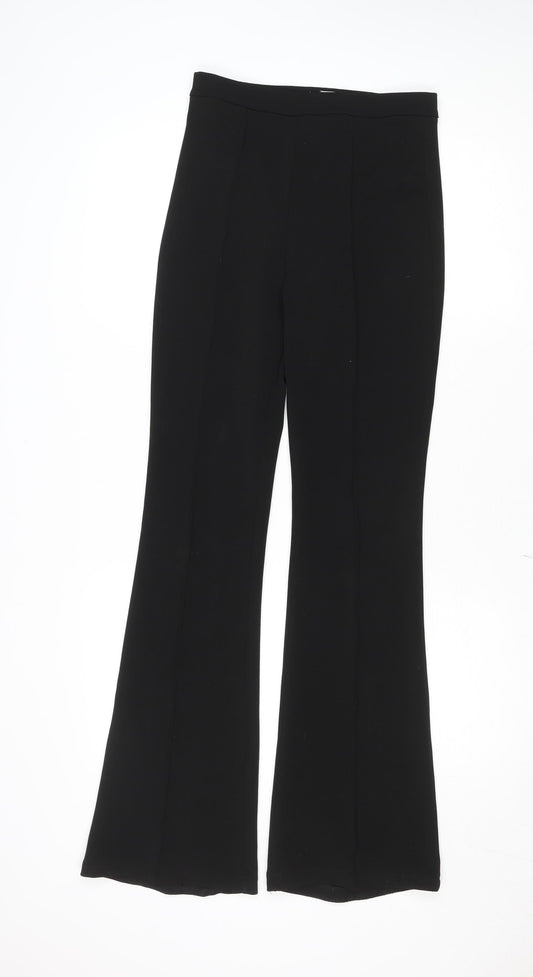 IVYI Womens Black Straight Leg Dress Pants Size S
