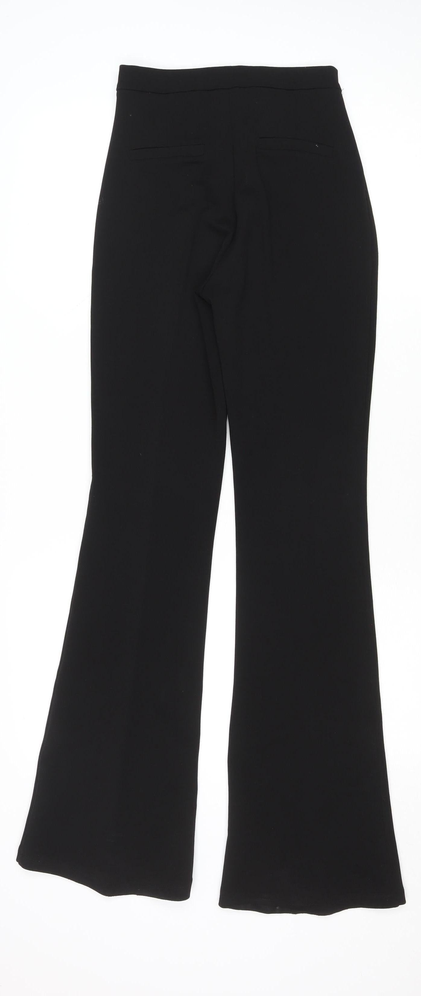 IVYI Womens Black Straight Leg Dress Pants Size S