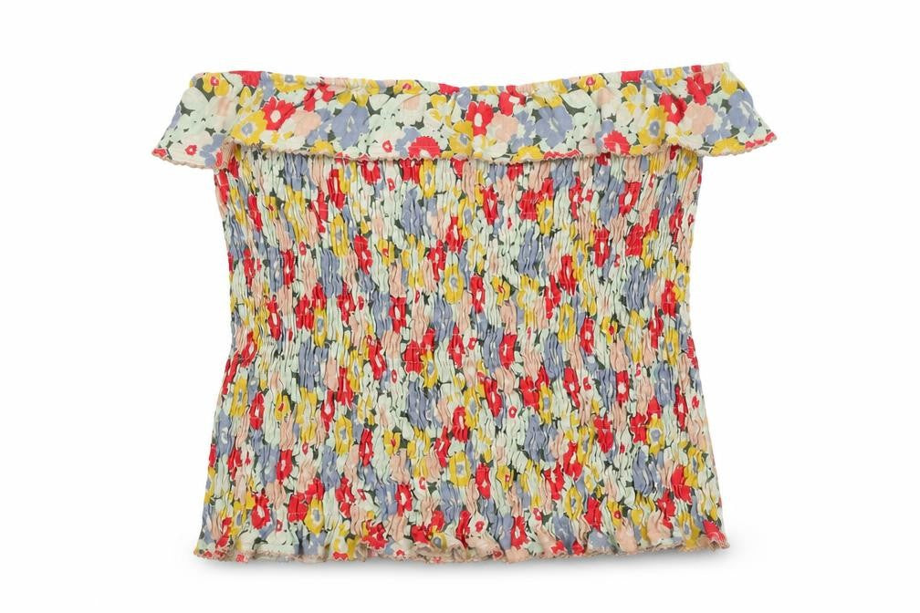 Next Women’s Multicoloured Floral Off Shoulder Top Size 12