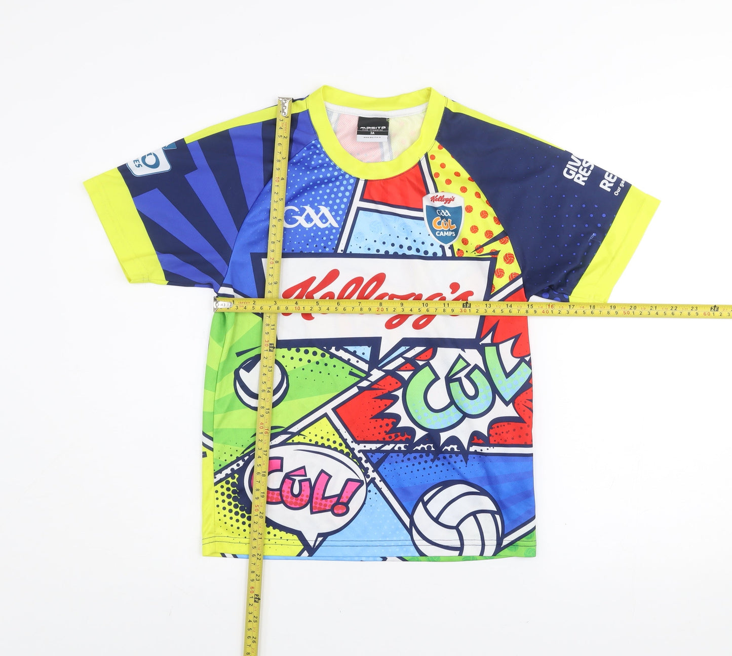 Masita Boys Multicoloured 3 Years GAA Kellogg’s Cúl Camps T-Shirt