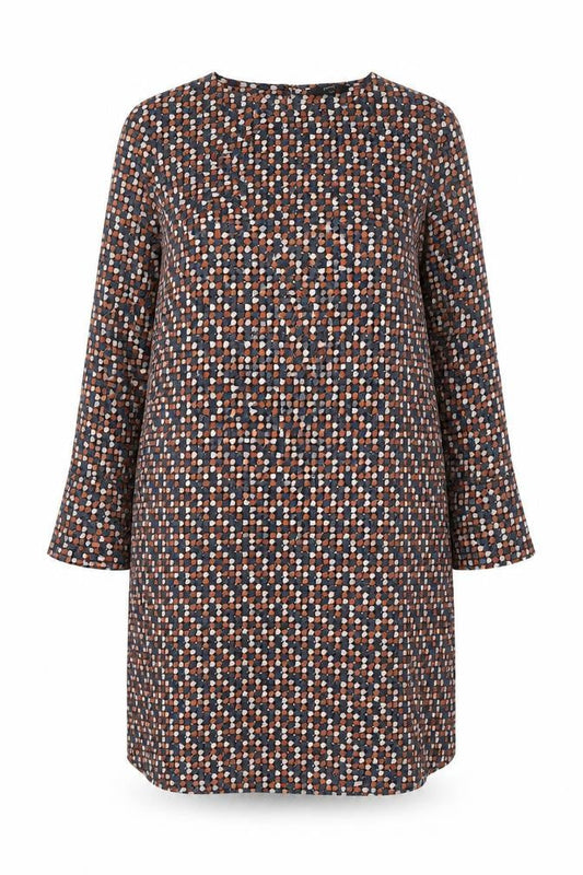 Next Women’s Multicoloured Geometric Shift Dress Size 18