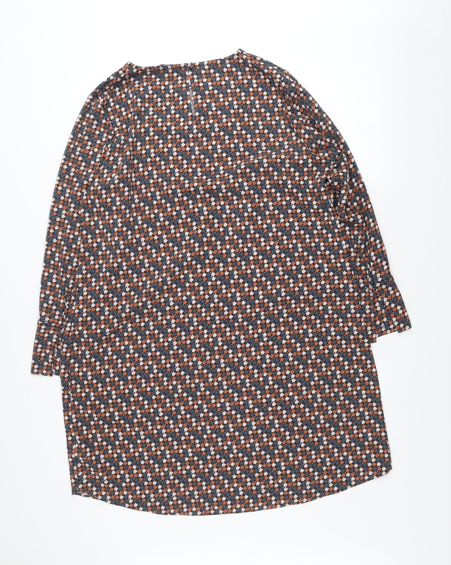 Next Women’s Multicoloured Geometric Shift Dress Size 18