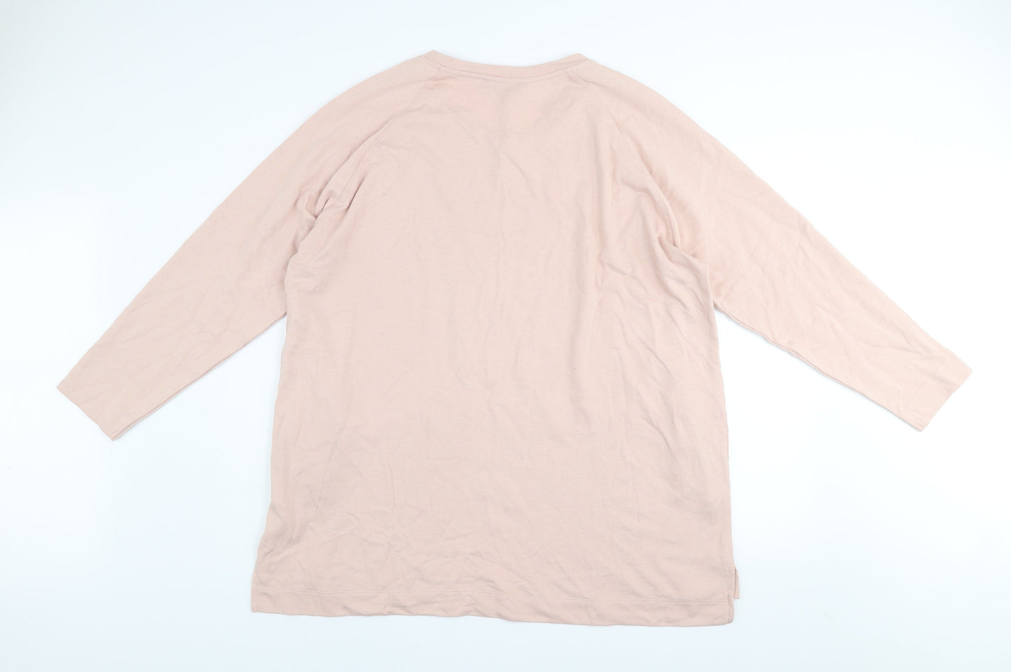 Debenhams The Collection Women Pink Pullover Sweatshirt Size 22 Cotton Blend