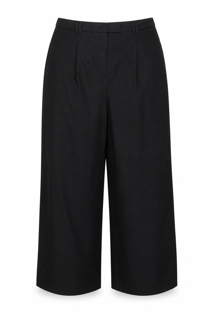 Next Women's Black Size 16 Regular Pleated Work Trousers
