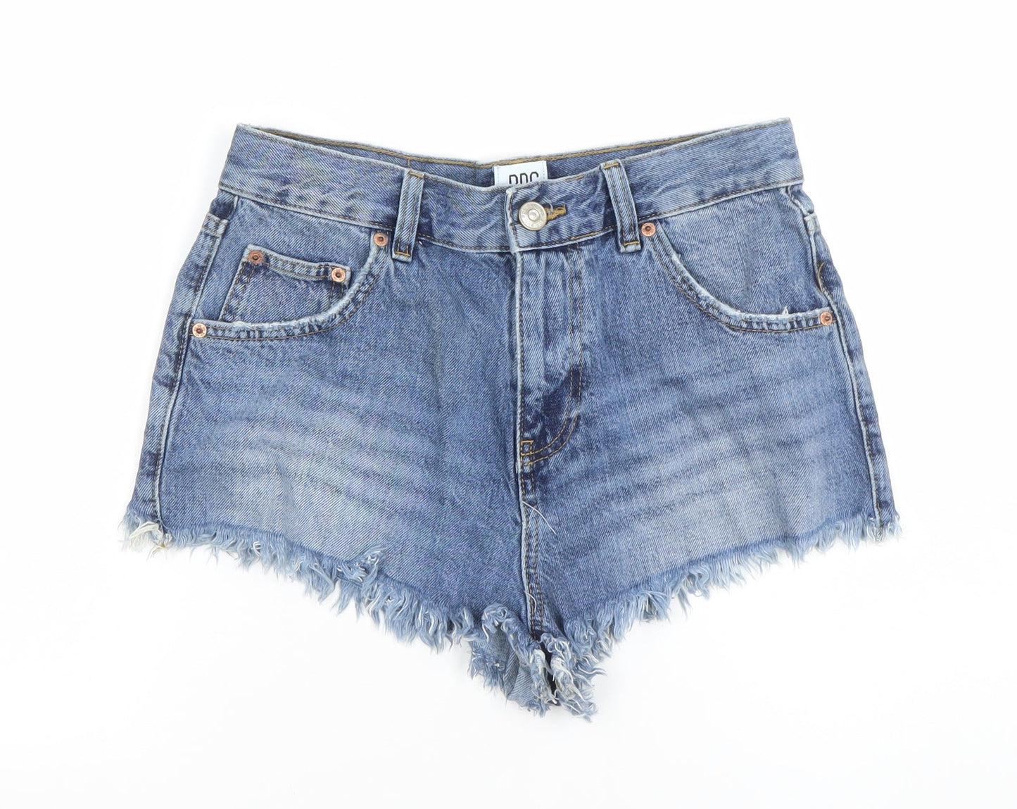 BDG Women’s Blue Cut-Off Denim Shorts Size 8 High Rise