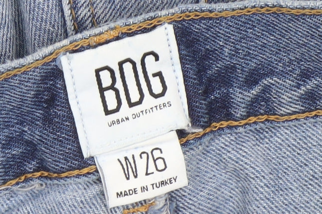 BDG Women’s Blue Cut-Off Denim Shorts Size 8 High Rise