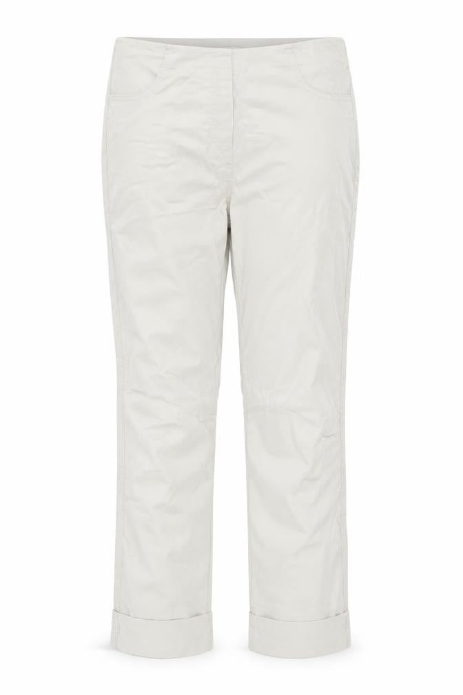 Stehmann Womens Beige Chino Stretch Trousers Size 10