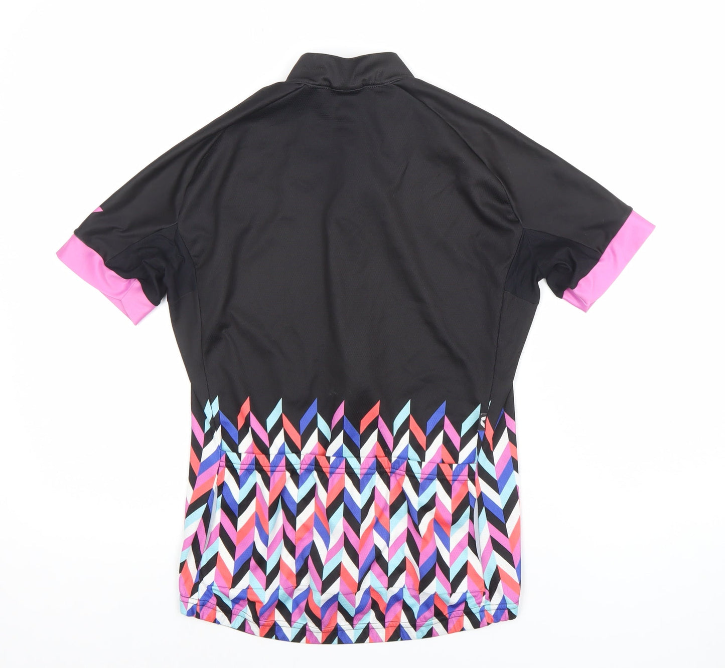Liv Women's Black Medium Cycling Jersey Short Sleeve Athletic Top