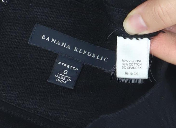 Banana Republic Women’s Black Knee Length Stretch Pencil Skirt Size 6