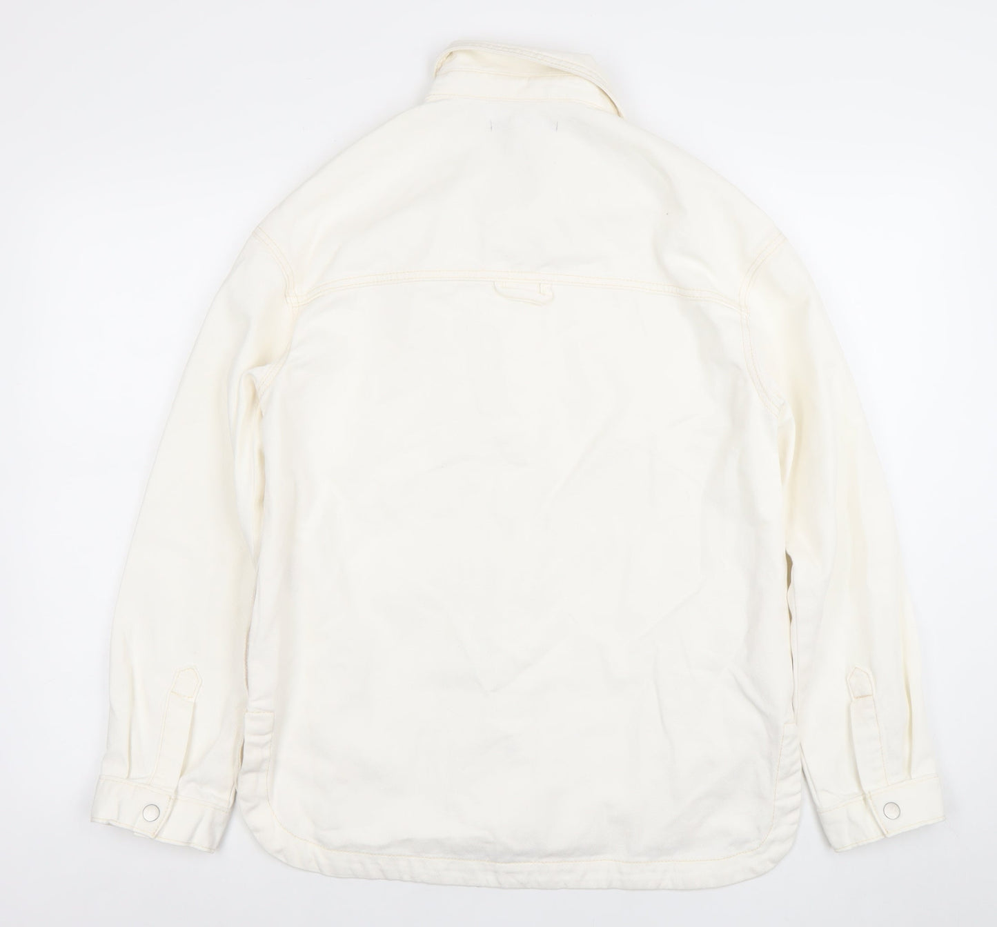 Dunnes Women’s Ivory Cotton Basic Jacket XS
