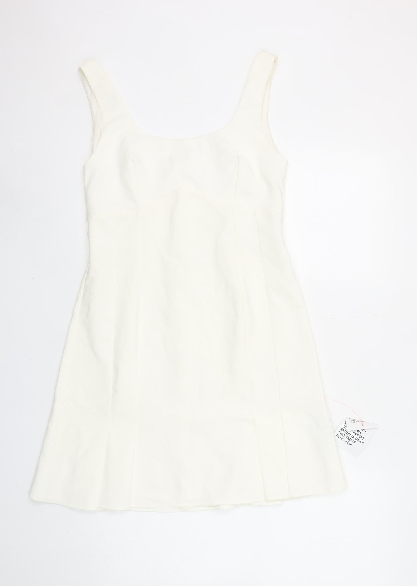 ASOS Design Women’s White Bodycon Mini Dress Size 10