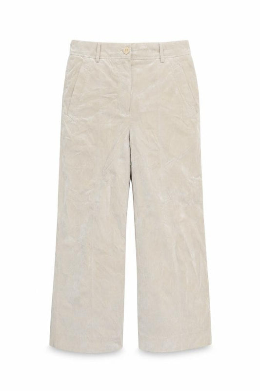 Annette Görtz Women’s Beige Chino Corduroy Trousers Size 8