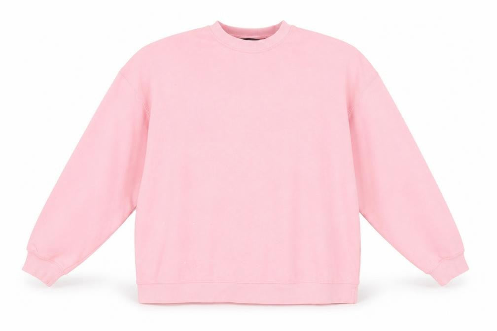 Dunnes Stores Women Pink Crew Neck Fleece Pullover Jumper Size 20