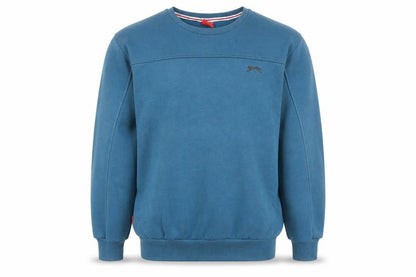 Slazenger Boys Blue Crew Neck Pullover Jumper 13 Years H 12-13 Years