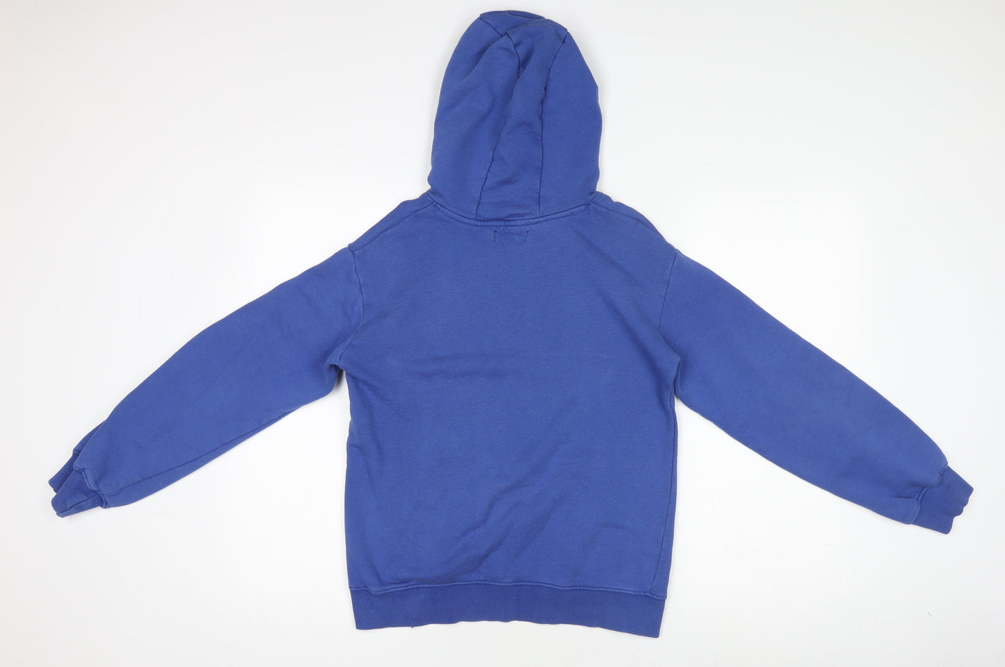 Leigh Tucker Willow Girls Blue Hooded Pullover Jumper - Size 10-11 Years