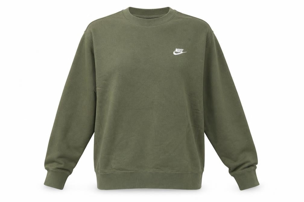 Nike Unisex Green Crew Neck Pullover Jumper Fleece M