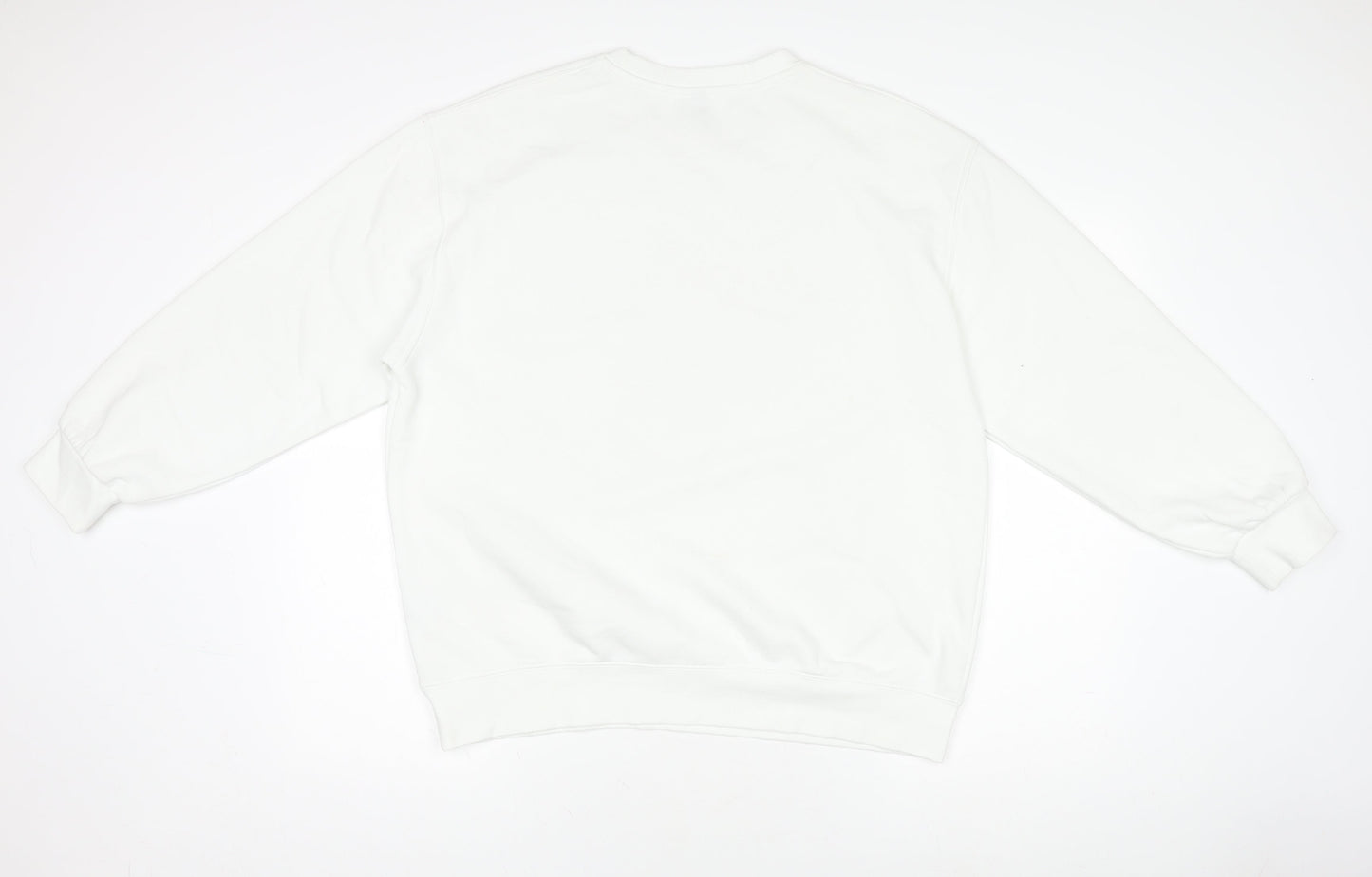 H&M Divided Women White Pontiac Car Graphic Pullover Jumper Size 12