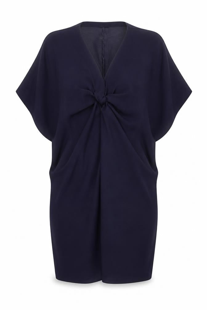 ASOS Women Purple Size 12 Sheath Knee Length Ruched Dress