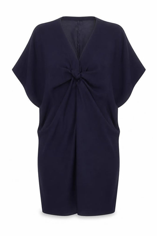 ASOS Women Purple Size 12 Sheath Knee Length Ruched Dress