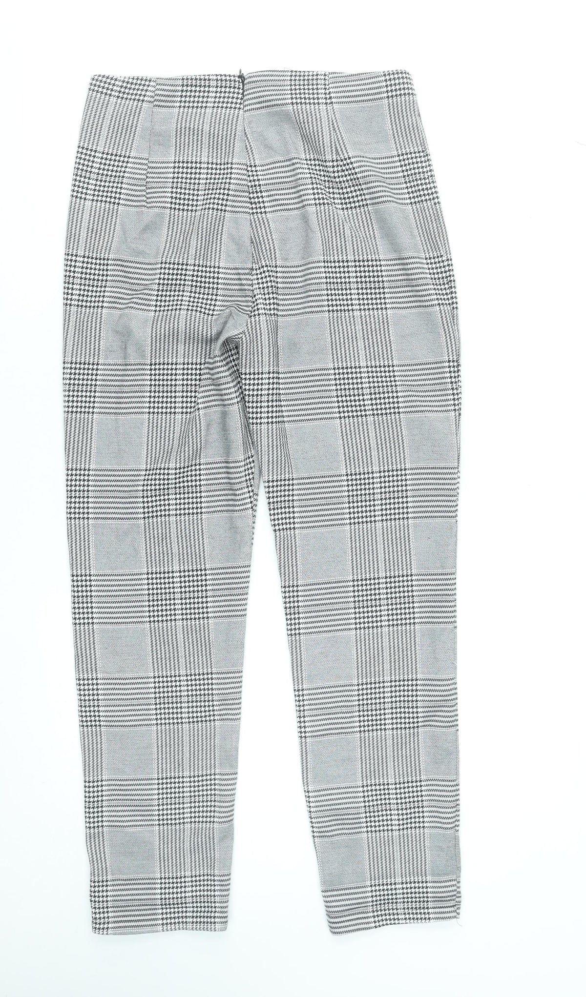 Parisian Women’s Grey Check Slim Fit Trousers Size 10