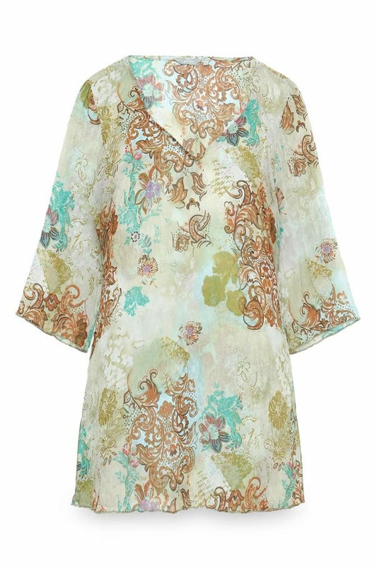 Marks and Spencer Per Una Women's Multicoloured Floral Blouse XL