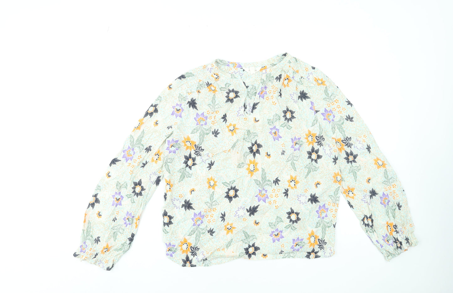 Marks and Spencer Per Una Women’s Floral Tunic Blouse Size 10 Multicoloured