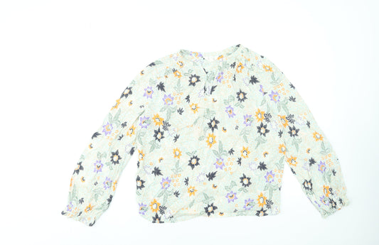 Marks and Spencer Per Una Women’s Floral Tunic Blouse Size 10 Multicoloured