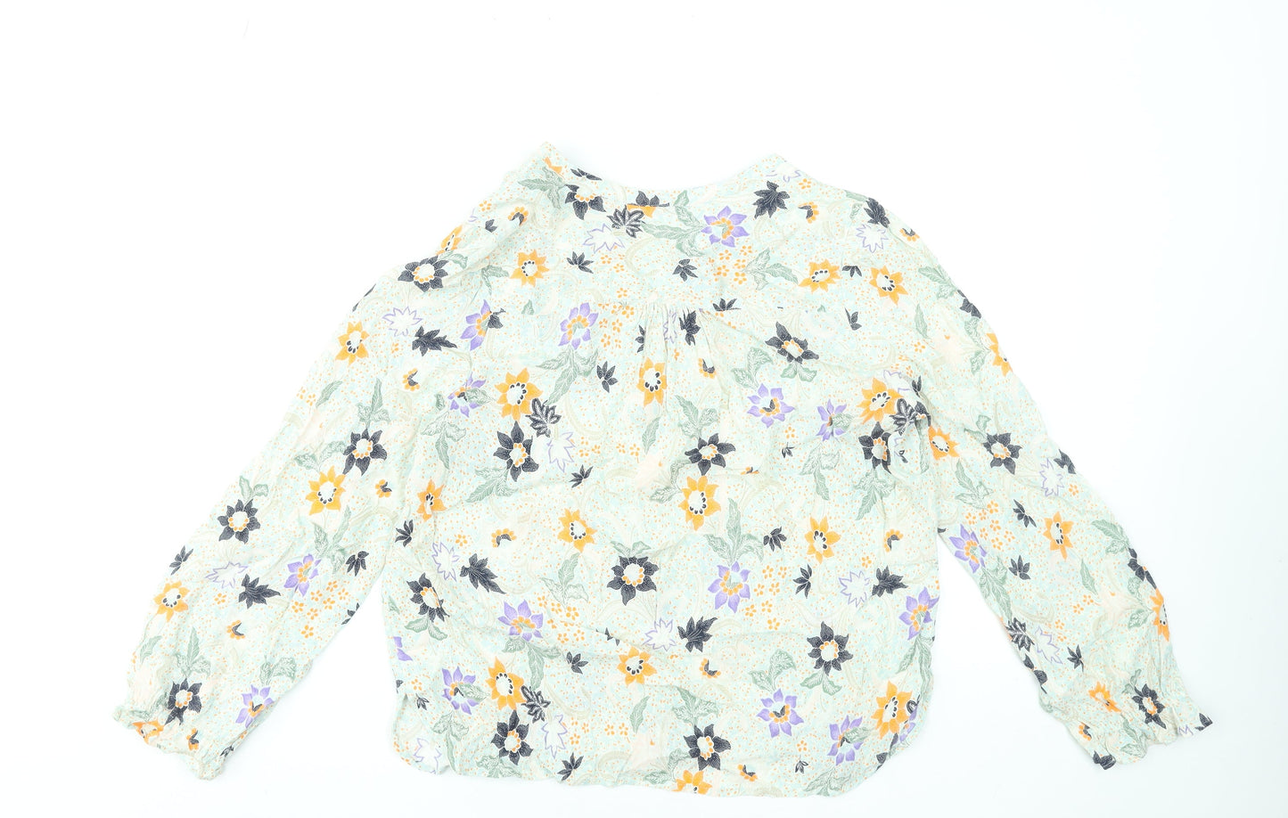 Marks and Spencer Per Una Women’s Floral Tunic Blouse Size 10 Multicoloured