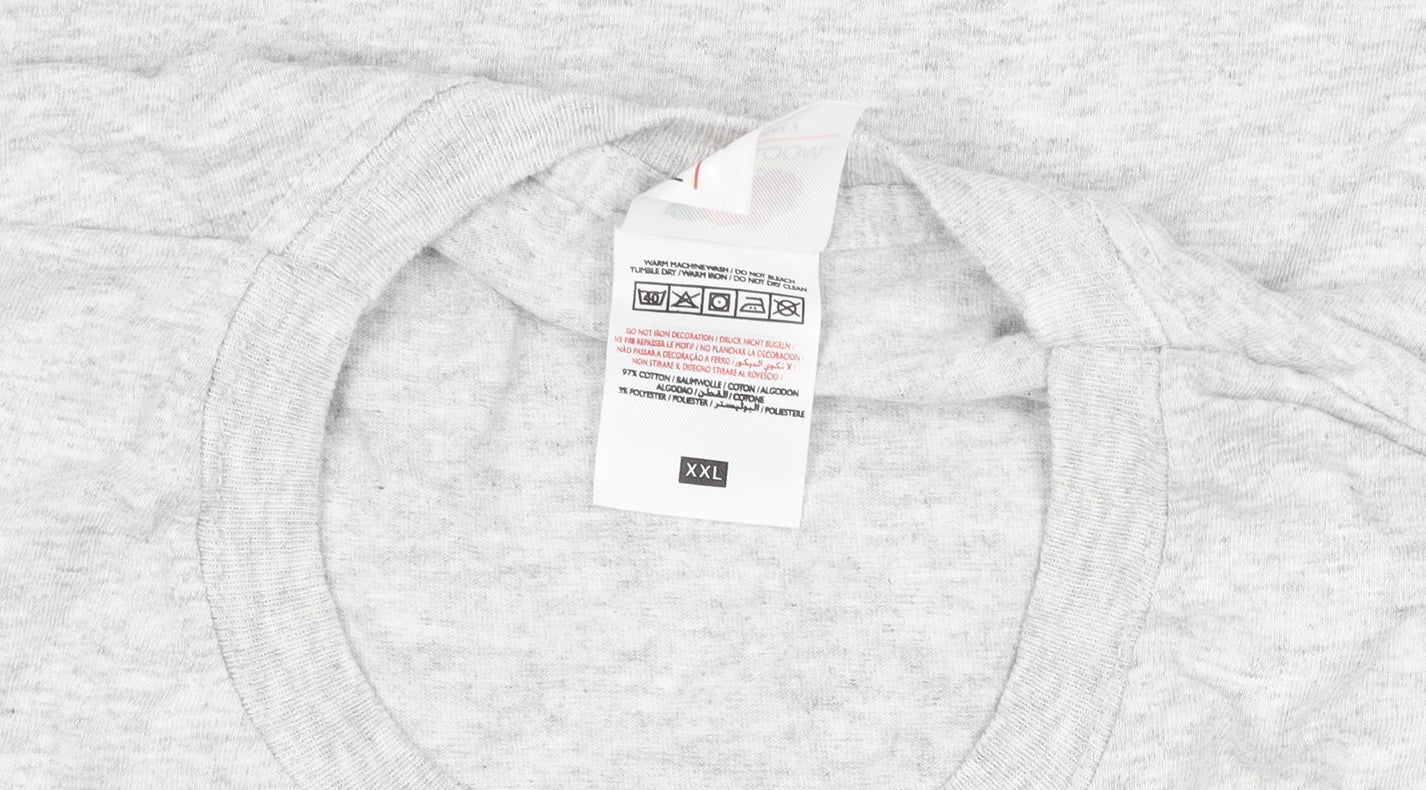 Fruit of the Loom Men’s Grey 2XL Wild Atlantic Way Graphic T-Shirt