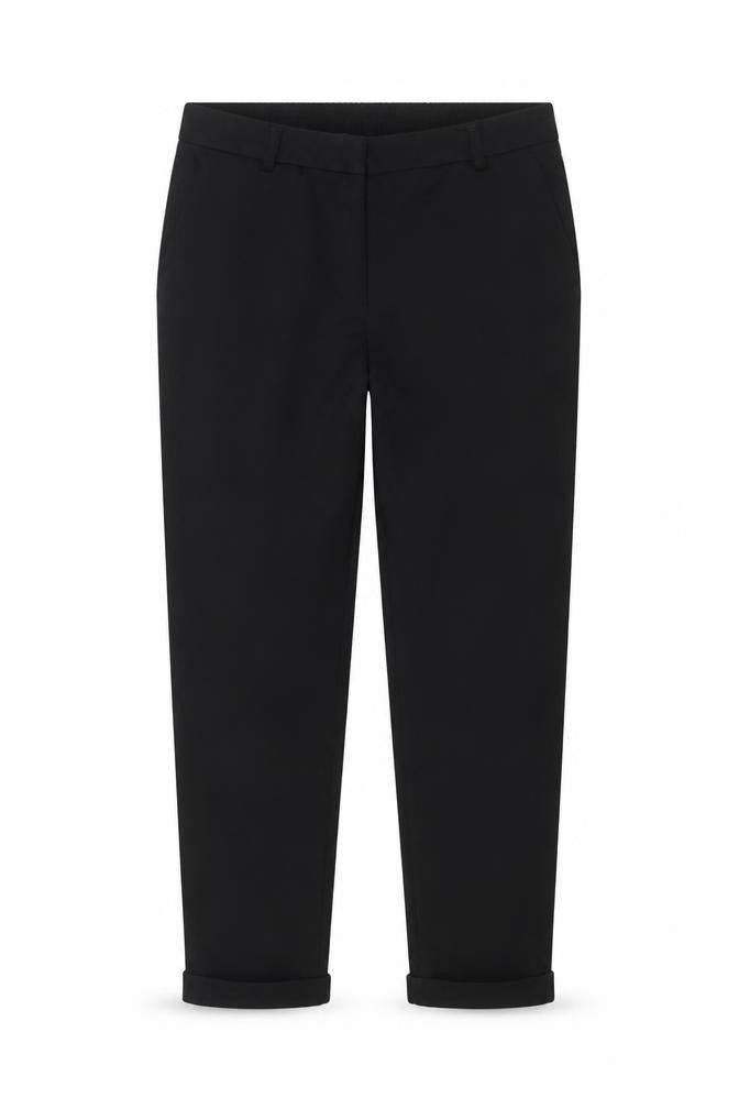 Savida Women’s Black Size 14 Regular Tapered Stretch Trousers